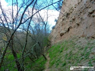 Cárcavas del Río Perales - Sierra Oeste de Madrid; rutas senderismo comunidad de madrid